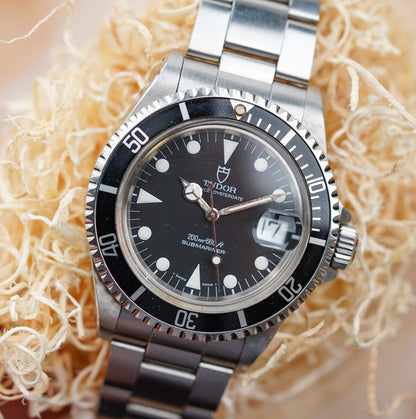 1992 Tudor Submariner Date Black 79090