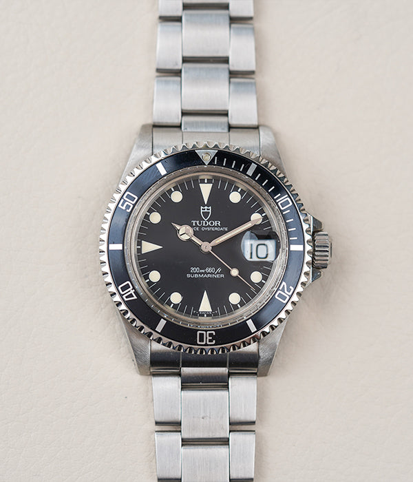 1992 Tudor Submariner Date Black Dial 79090
