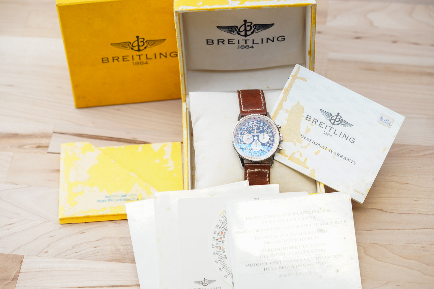 1995 Breitling Navitimer Cosmonaute 'Lemania' A12023