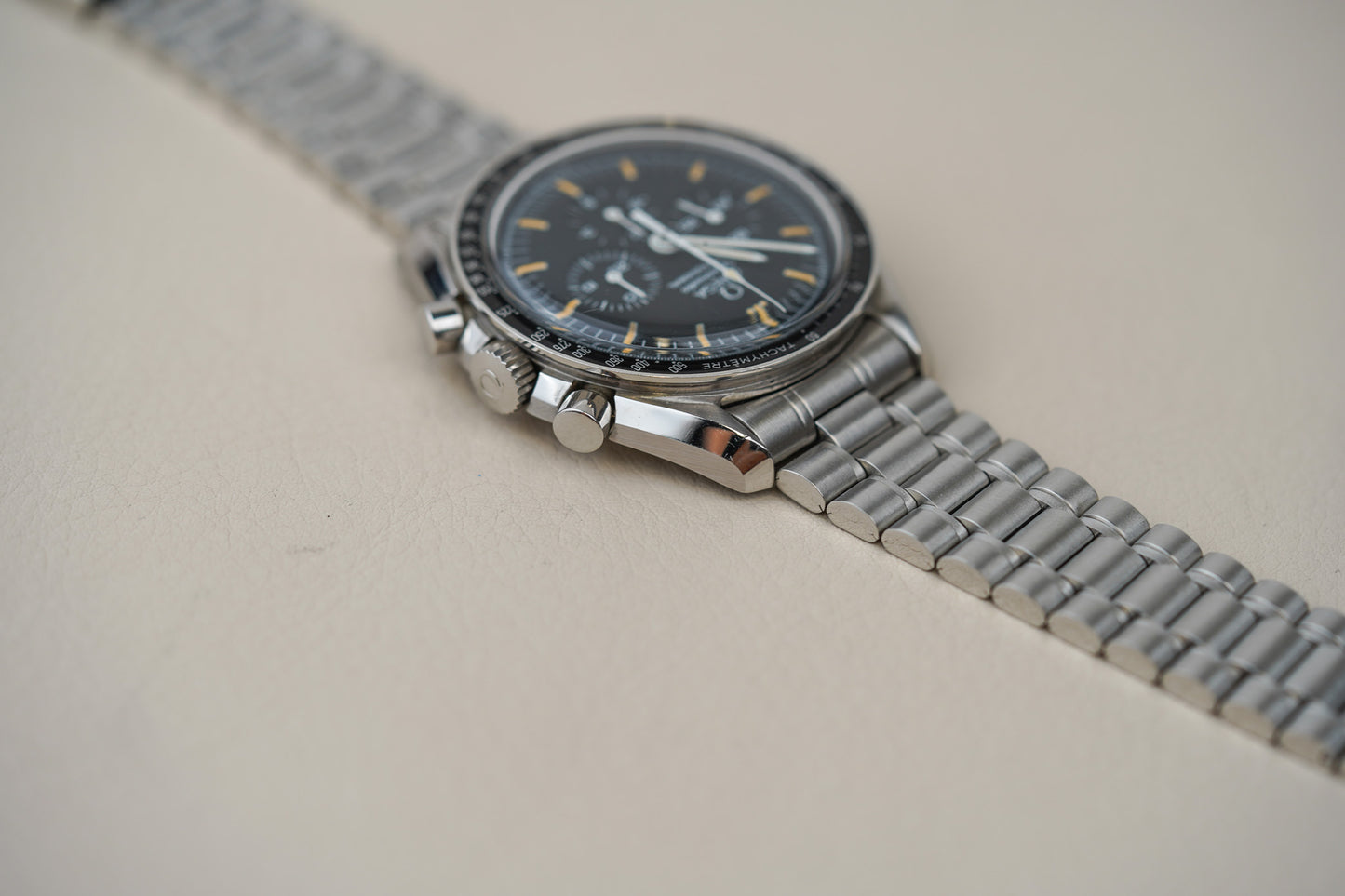 1995 Omega Speedmaster Moonwatch 3592.50 Hesalite Sandwich