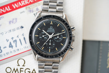 1996 Omega Speedmaster Moonwatch 3592.50 Hesalite Sandwich