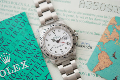 1999 Rolex Explorer II 16570 Polar