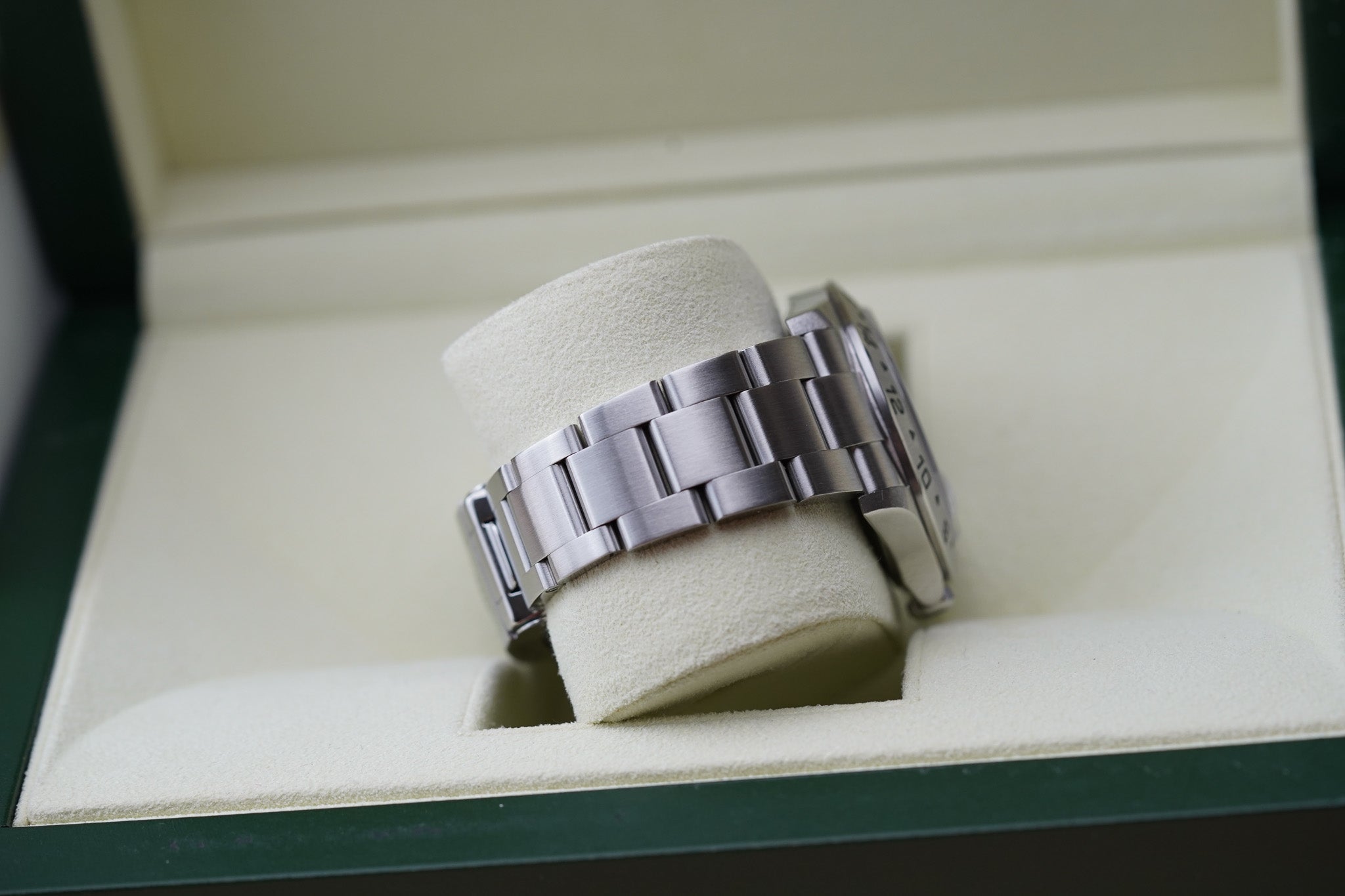 2008 Rolex Explorer II 16570 Black 'Engraved'