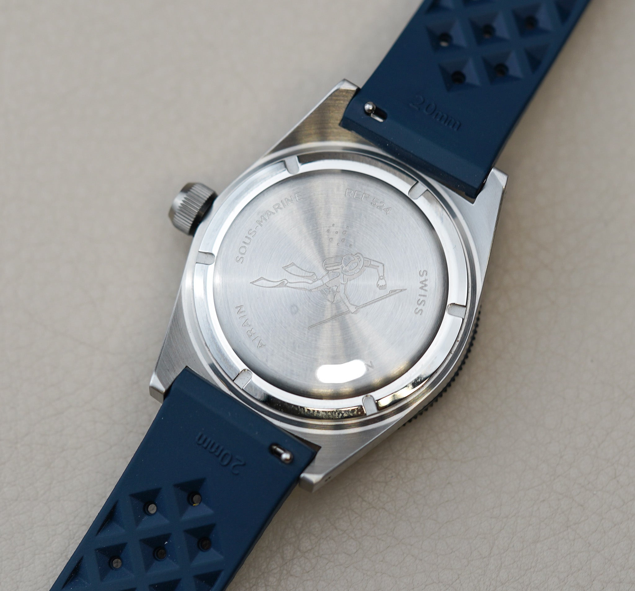 Airain Sous-Marine 'Deep Blue' 524.422