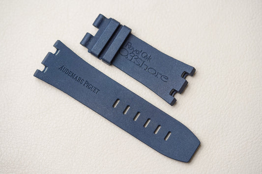 Audemars Piguet Royal Oak Offshore Rubber Strap OEM 28/24mm Navy Blue