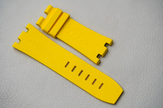Audemars Piguet Royal Oak Offshore Rubber Strap OEM 28/24mm Yellow