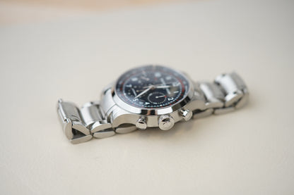 Baume & Mercier Capeland Chronograph XL 44mm 65716 Blue Dial