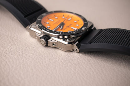 Bell & Ross BR 03-92 Diver Orange BR0392-D-O-ST/SRB