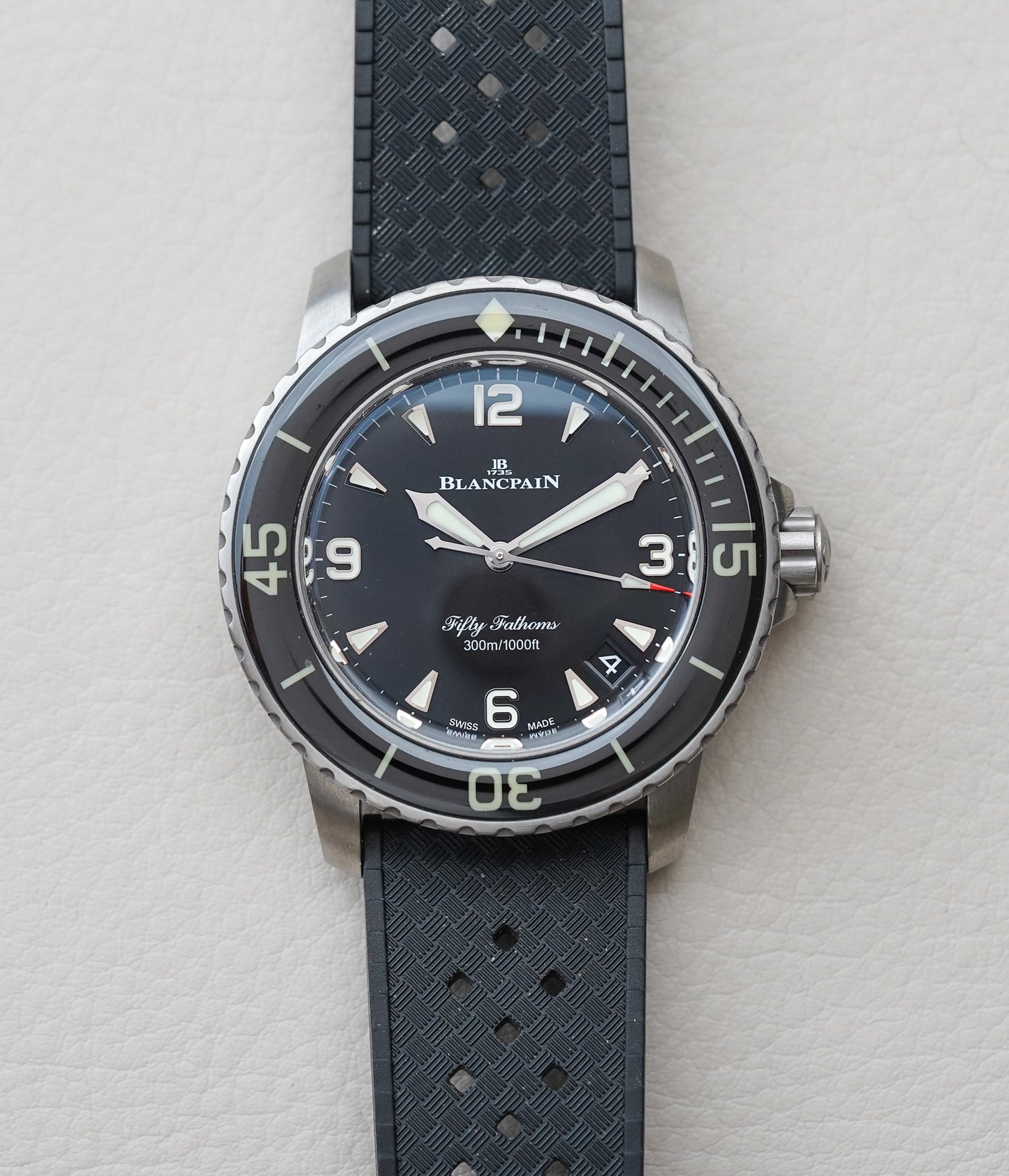 Blancpain Fifty Fathoms Automatique Titanium 42mm 5010 12B30 B64B