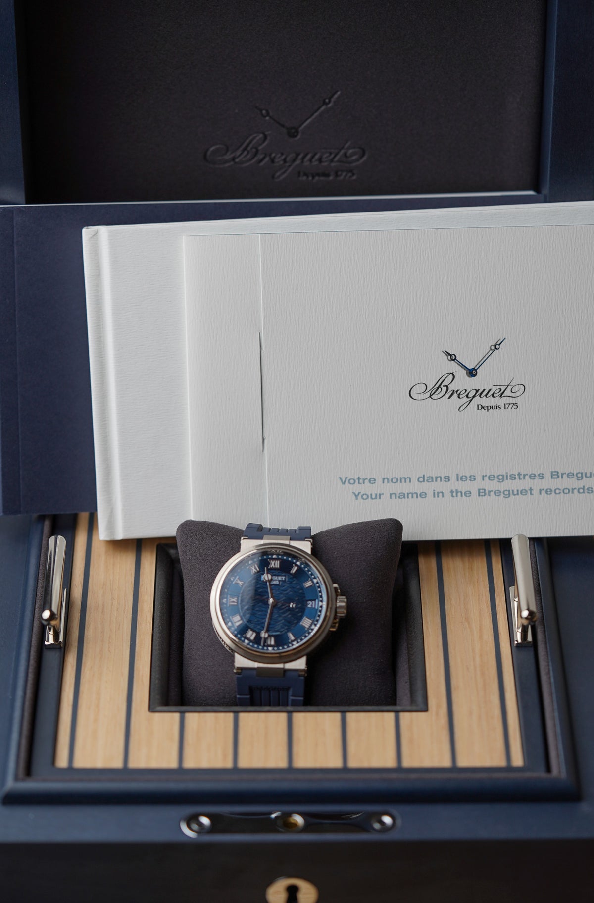 Breguet Marine White Gold 5517BB/Y2/5ZU