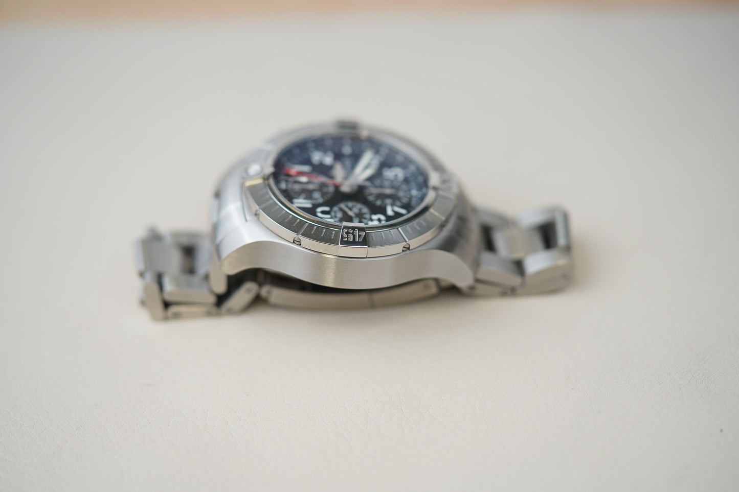Breitling Avenger Chronograph GMT 45 Black Dial A24315