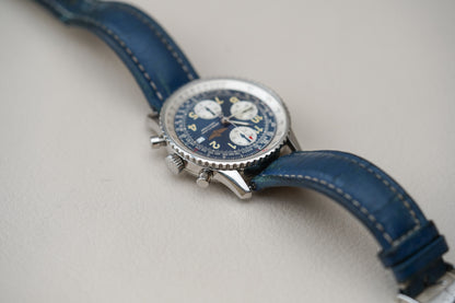 Breitling Old Navitimer II Blue Arabic Dial A13022