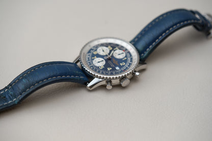 Breitling Old Navitimer II Blue Arabic Dial A13022