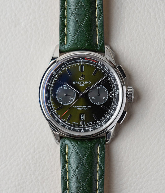 Breitling Premier B01 Chronograph 42 Bentley British Racing Green AB0118