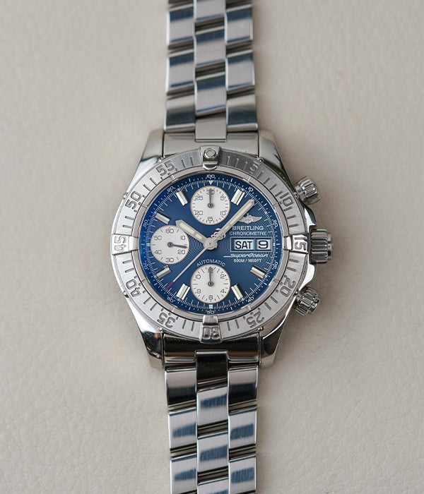 Breitling Superocean Chronograph Blue Dial A13340