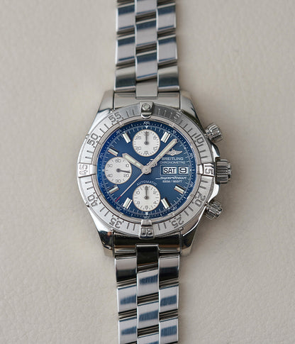 Breitling Superocean Chronograph Blue Dial A13340