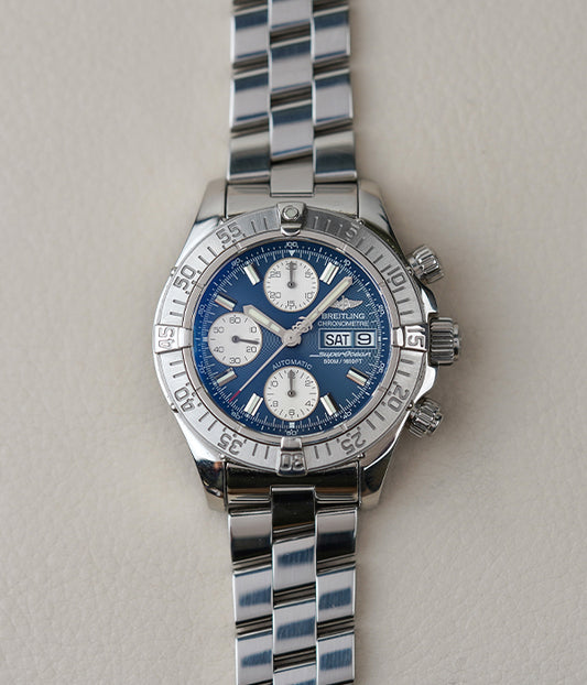 Breitling Superocean Chronograph Blue Dial A13340