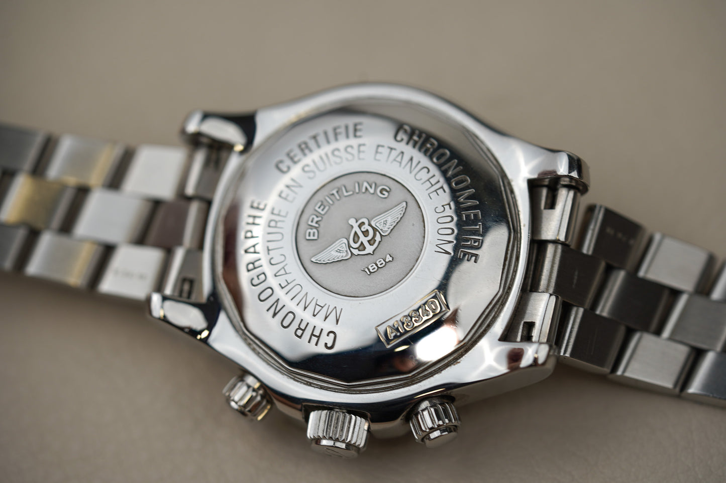 Breitling Superocean Chronograph Blue Dial A13340