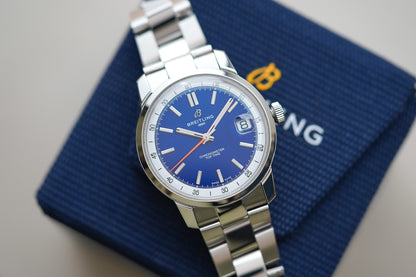 Breitling Top Time B31 Blue Dial 38mm AB3113