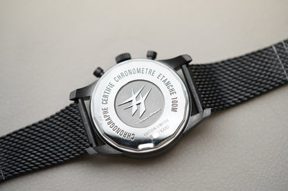 Breitling Transocean Chronograph Unitime Pilot Blacksteel Limited MB0510U6/BC80