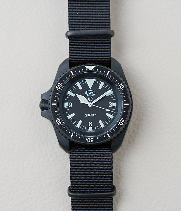 CWC Destro Quartz Diver Mk.2 SBS No Date Black LHD SF300 QS120