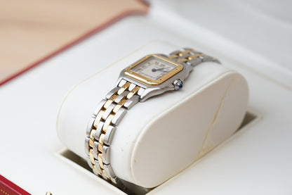 Cartier Panthère 1120 Two Tone "Small Two Row"