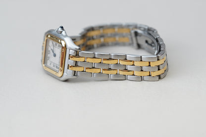 Cartier Panthère 1120 Two Tone "Small Two Row"