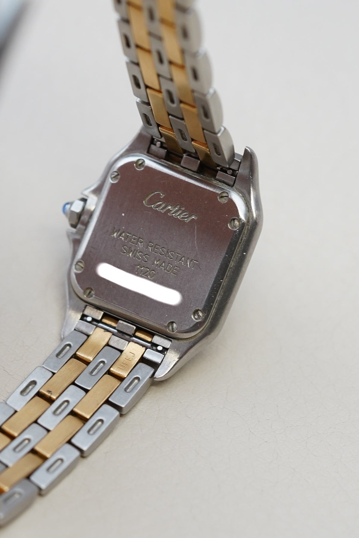 Cartier Panthère 1120 Two Tone "Small Two Row"