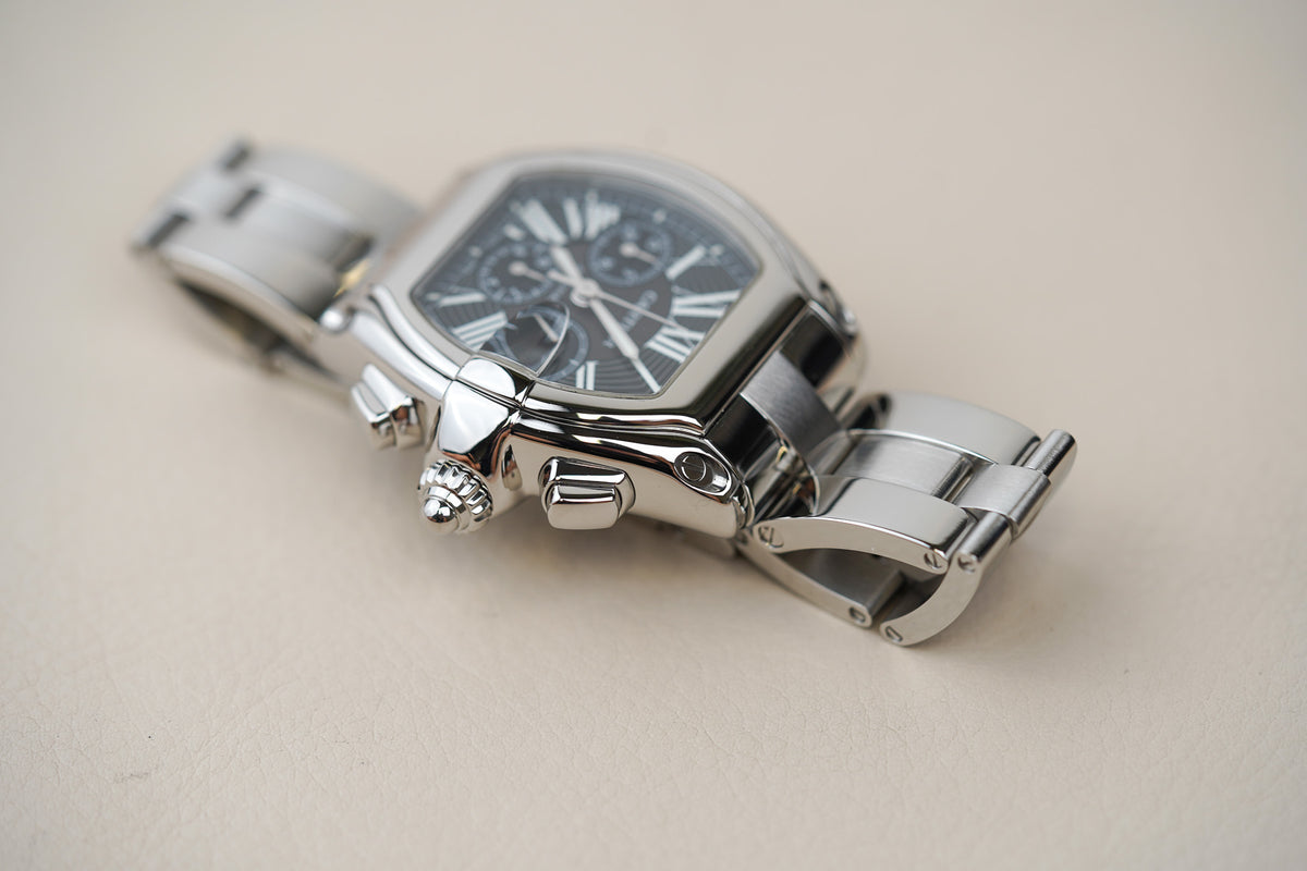Cartier Roadster XL Chronograph 2618 Black Dial
