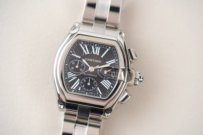 Cartier Roadster XL Chronograph 2618 Black Dial