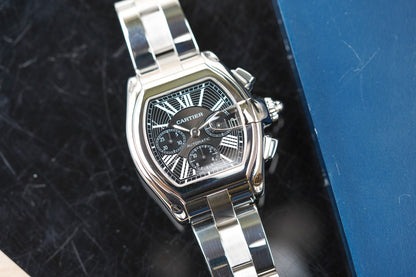Cartier Roadster XL Chronograph 2618 Black Dial