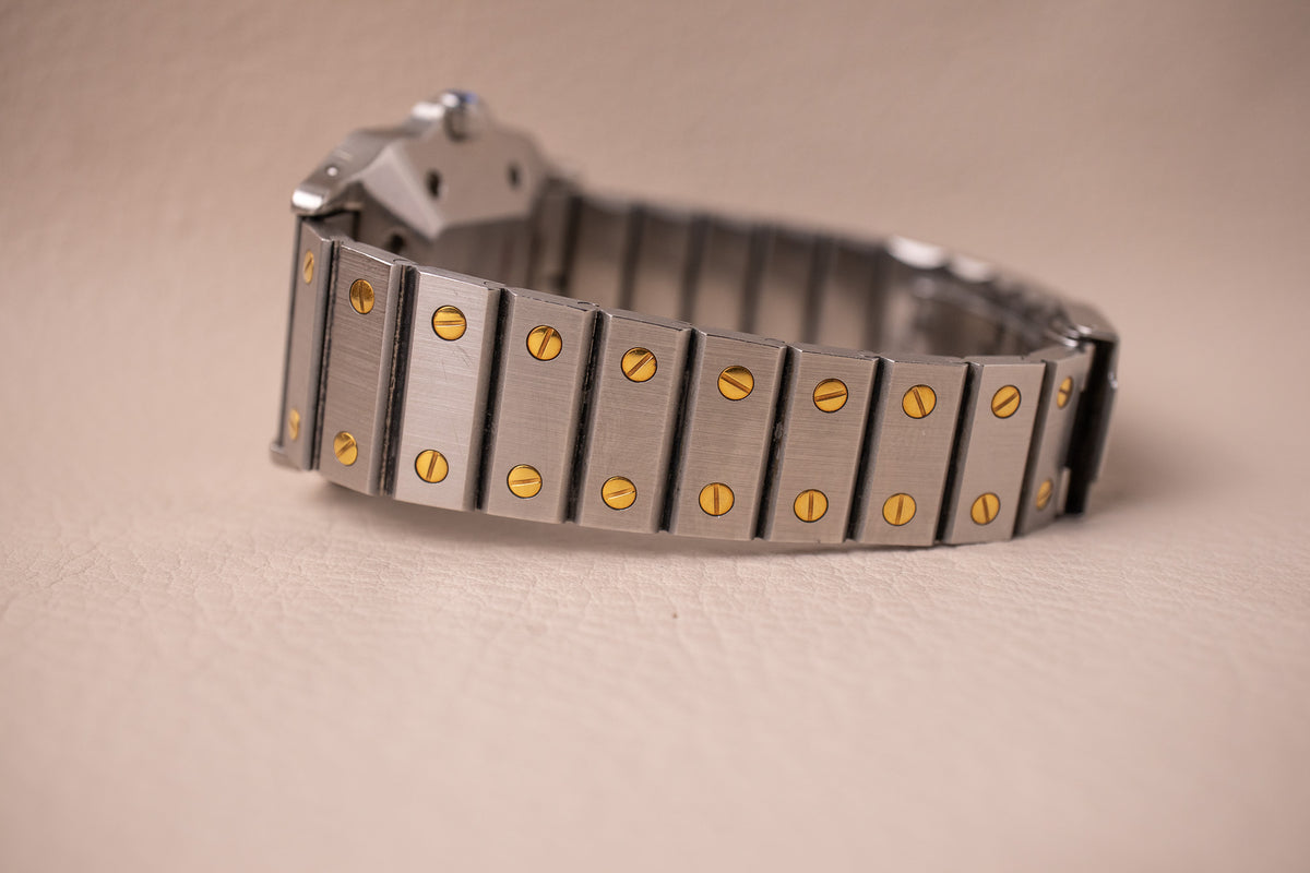 Cartier Santos Carrée Slate Grey Dial 2961