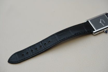 Cartier Tank Must Large Black Dial WSTA0108