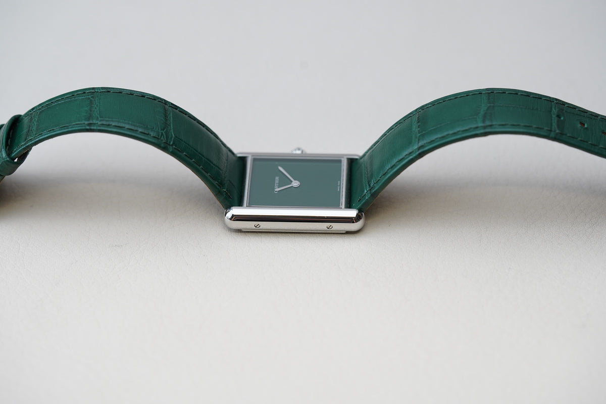 Cartier Tank Must Large Green WSTA0056