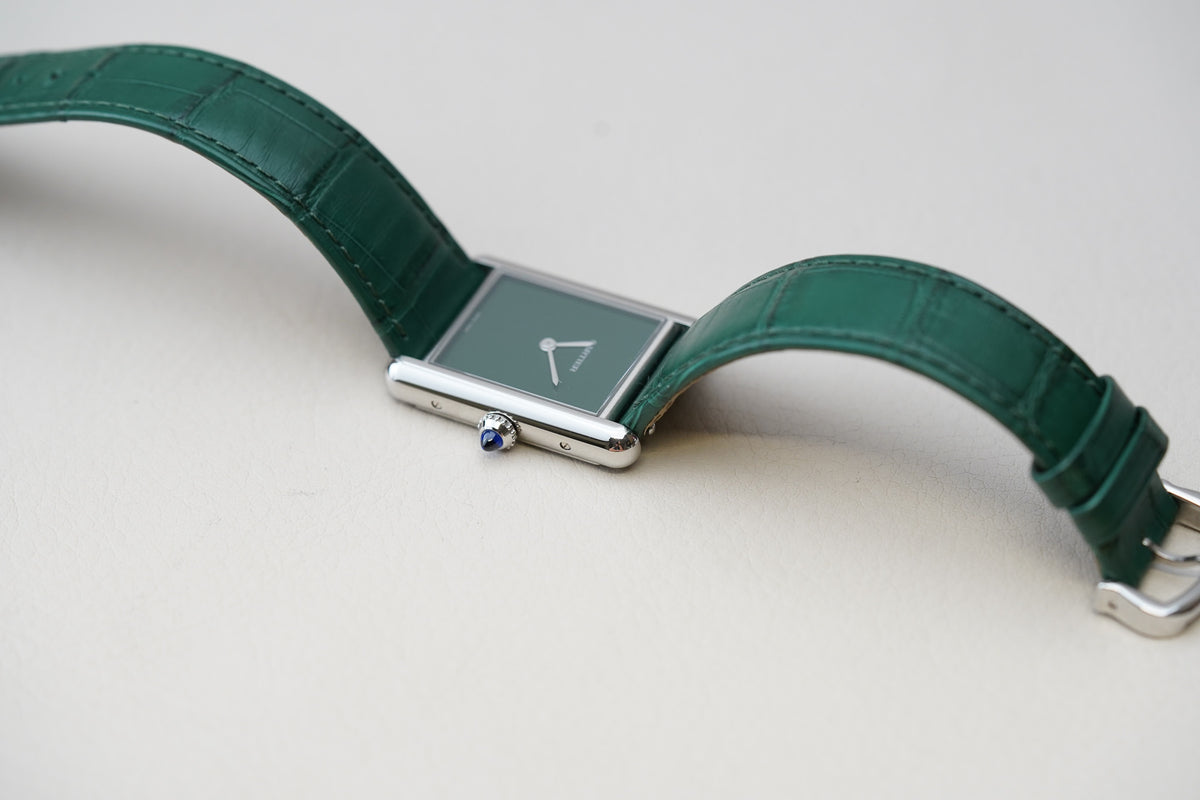 Cartier Tank Must Large Green WSTA0056