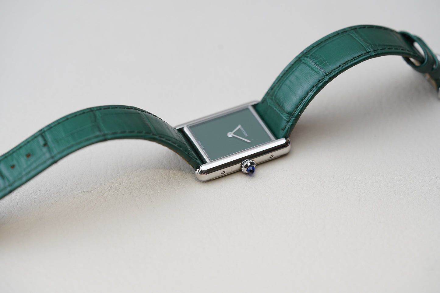 Cartier Tank Must Large Green WSTA0056