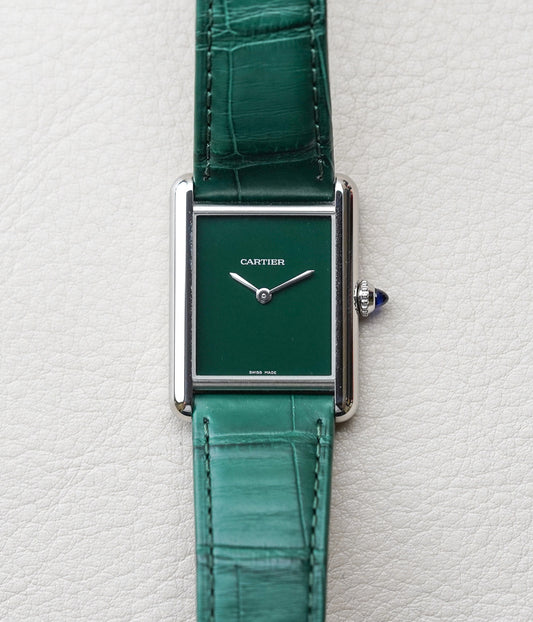 Cartier Tank Must Large Green WSTA0056