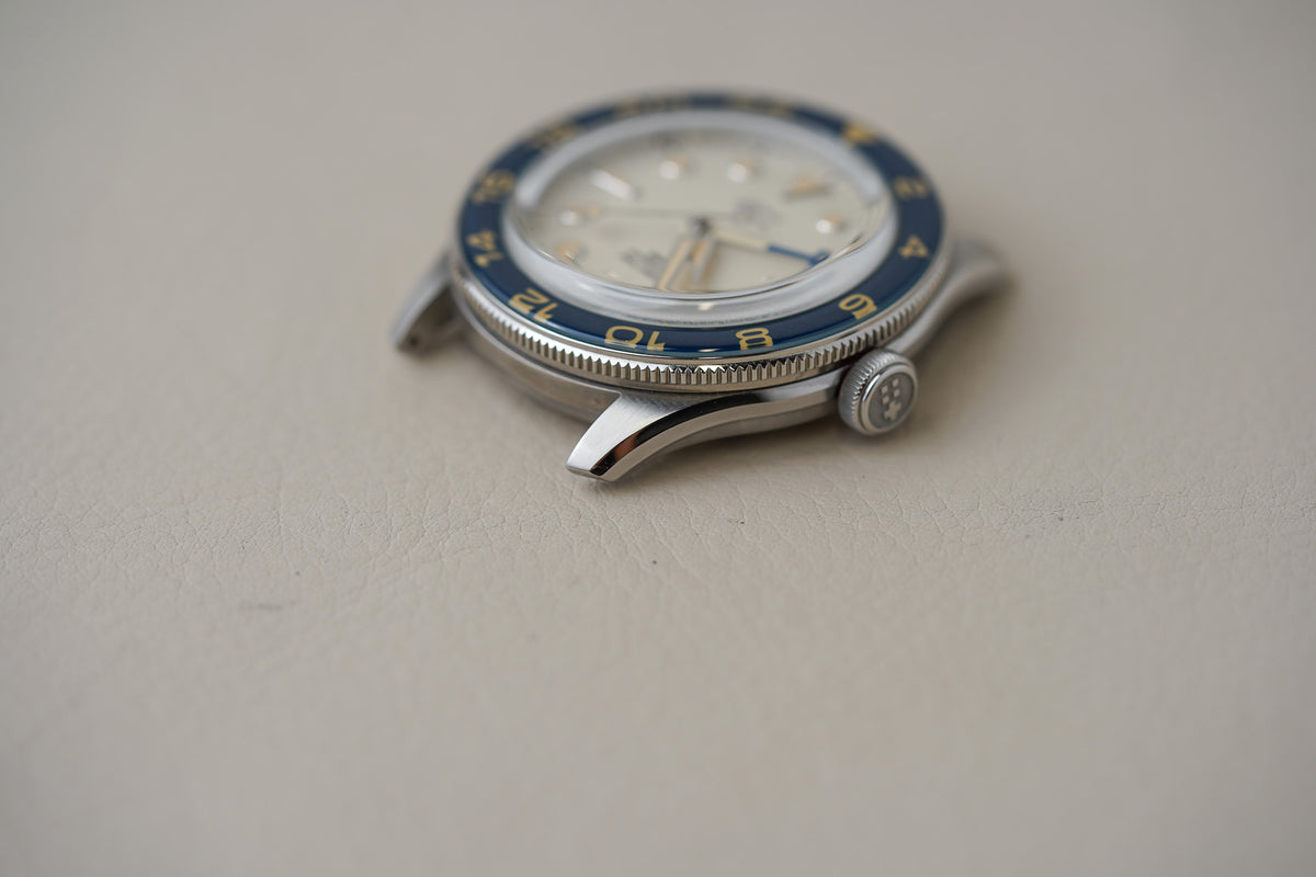 Christopher Ward C65 Aquitaine GMT White Sand Blue C65-41AGM2-S0BE1-B0