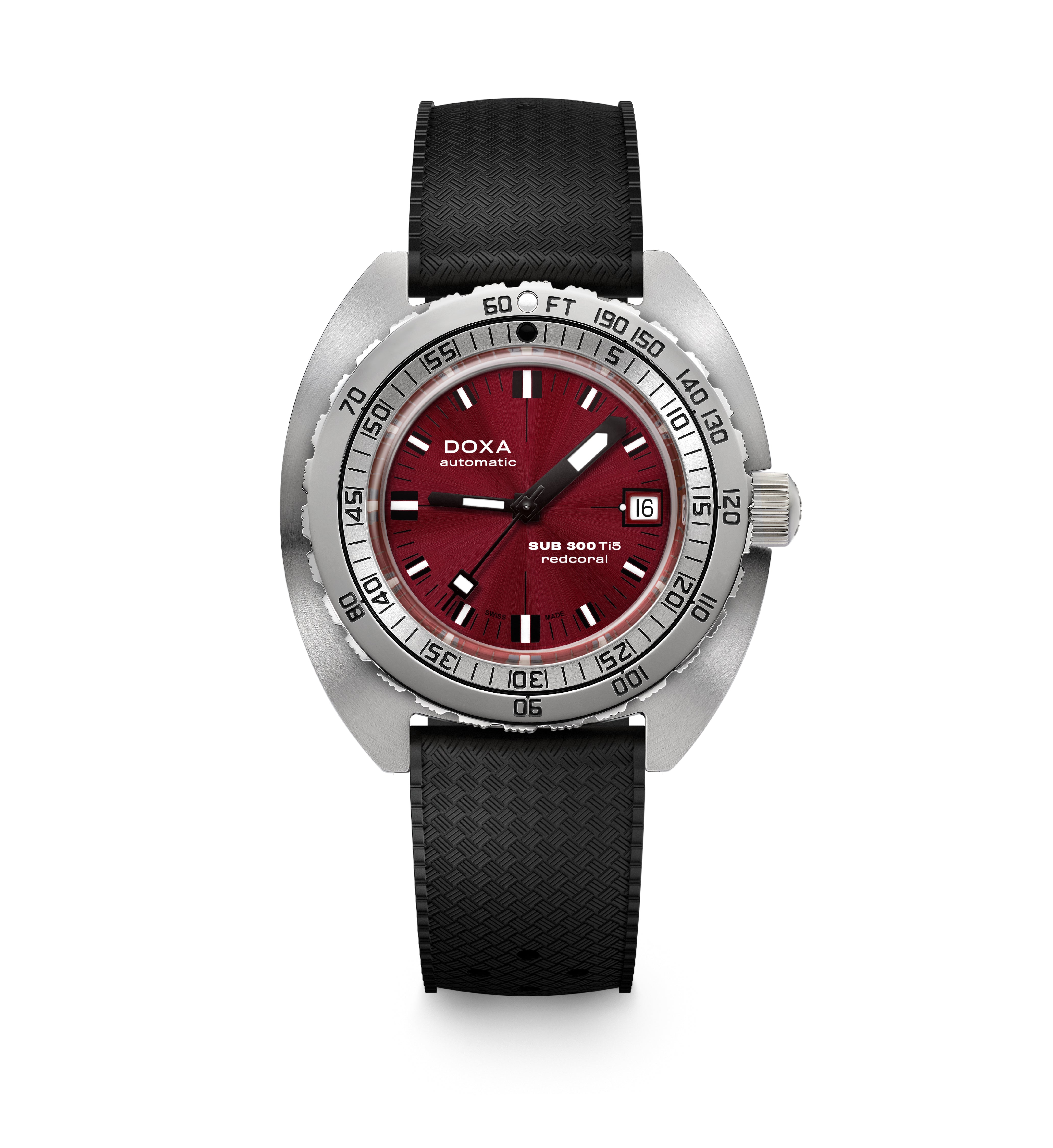 Pre-Order: Doxa SUB 300 Ti5 Redcoral 823.50.161.20