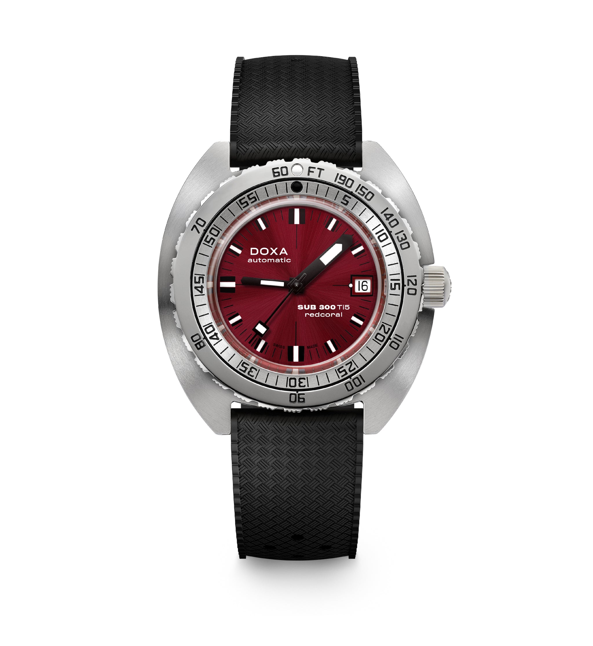 Pre-Order: Doxa SUB 300 Ti5 Redcoral 823.50.161.20