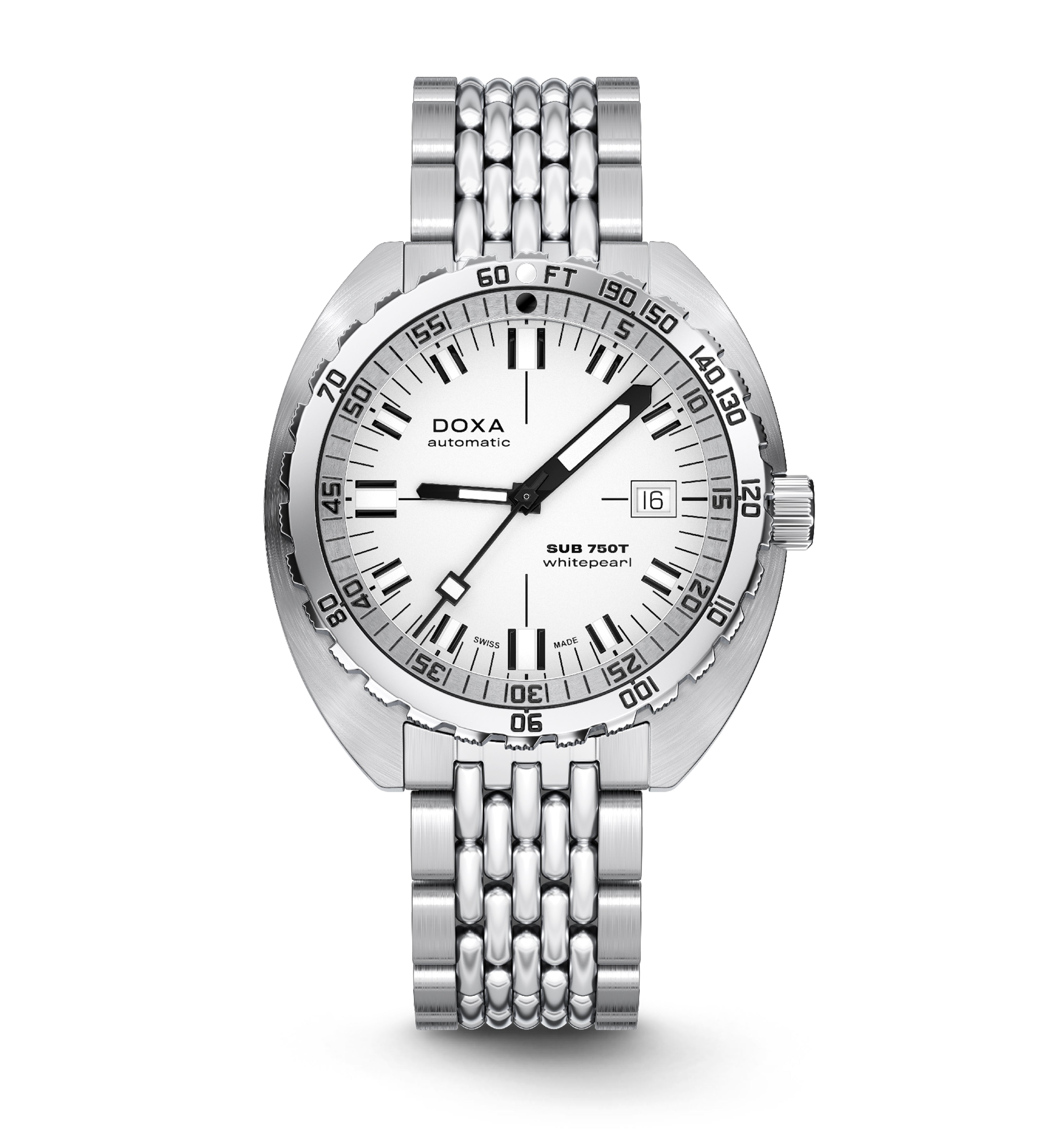 Doxa Sub 750T Whitepearl 825.10.011.10 BOR