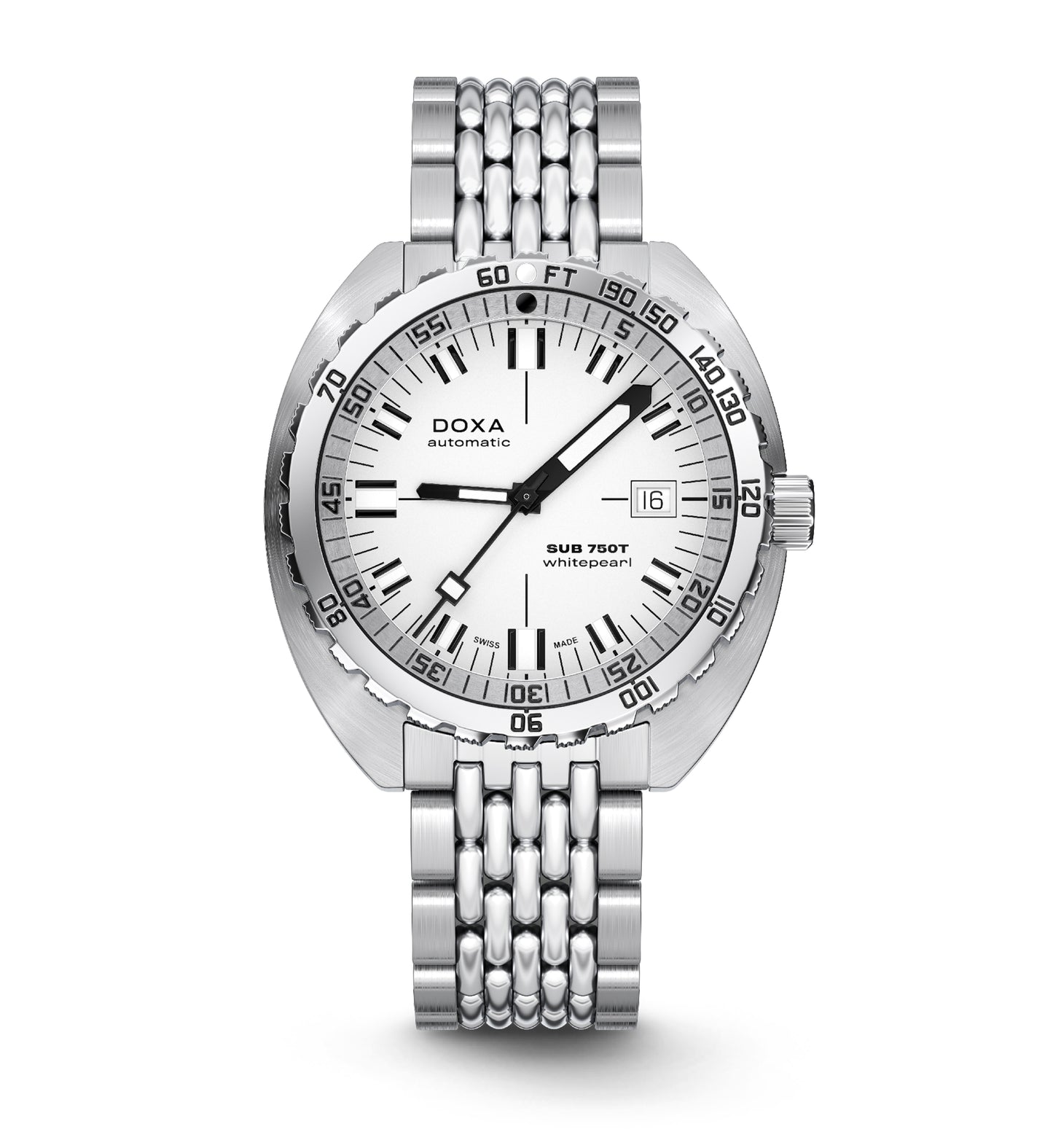 Doxa Sub 750T Whitepearl 825.10.011.10 BOR