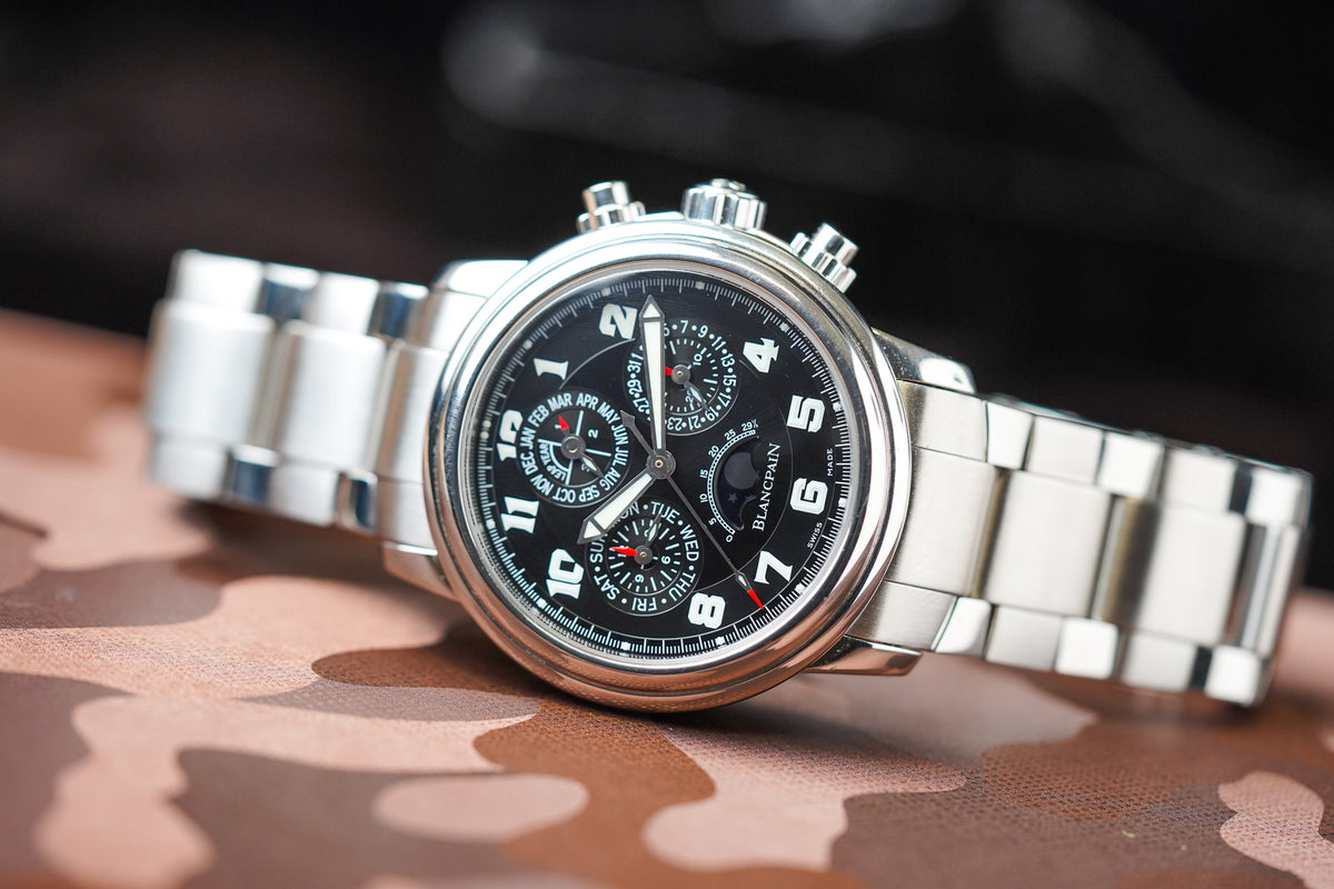 Blancpain Leman Flyback Perpetual Calendar Chronograph 2585F-1140-71