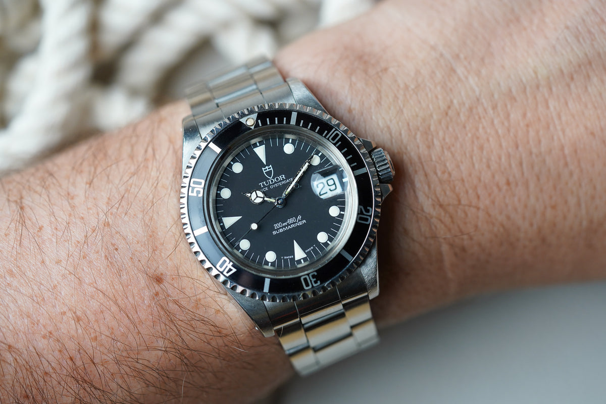 1992 Tudor Submariner Date Black 79090