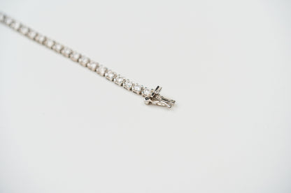 2.00tcw 14k White Gold and Lab Grown Diamond Tennis Bracelet