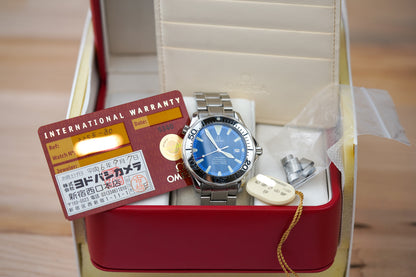 Omega Seamaster 'Electric Blue' 2255.80 41mm