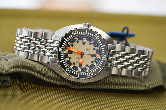 Doxa ARMY Green Steel Bezel 785.10.031G.10