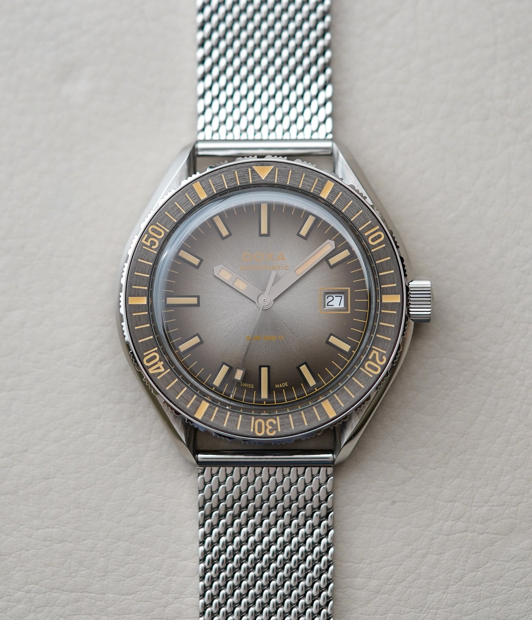 Doxa SUB 200 II Sharkhunter Vintage 795.10.101V.10 Grey Insert