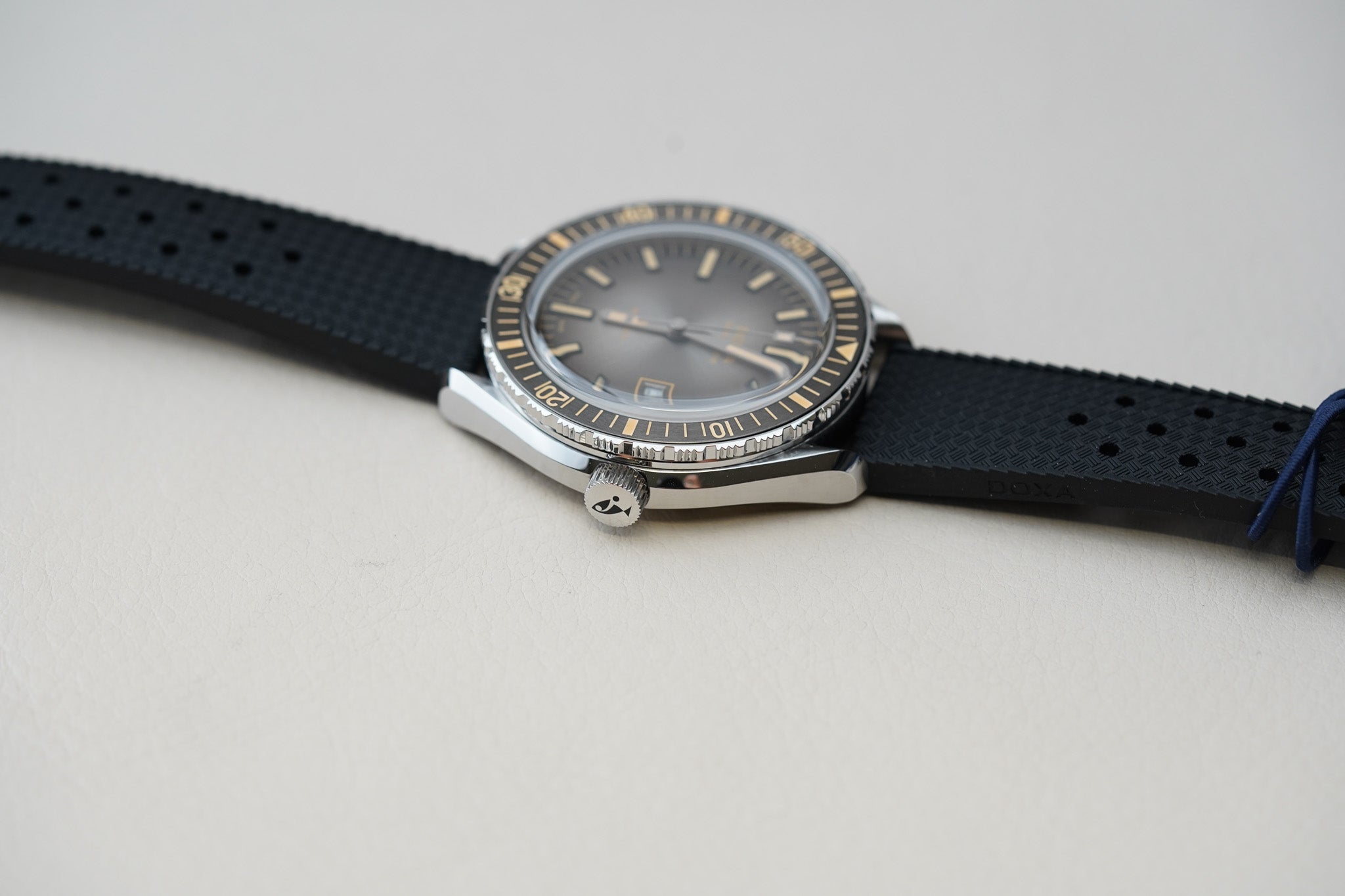 Doxa SUB 200 II Sharkhunter Vintage 795.10.101V.20 Grey Insert Diver