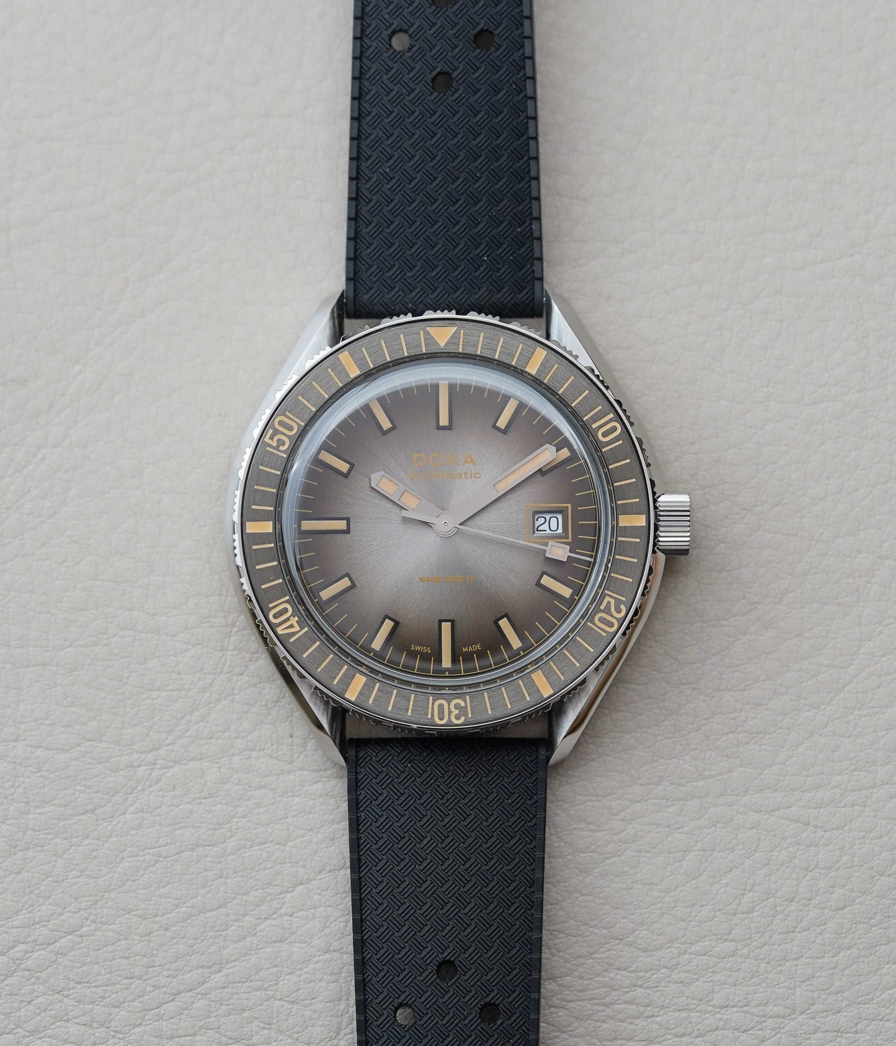 Doxa SUB 200 II Sharkhunter Vintage 795.10.101V.20 Grey Insert Diver
